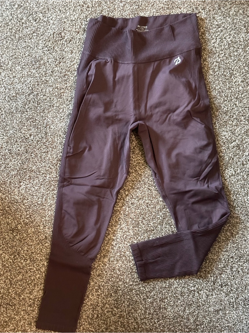 Peloton Kids' Leggings in Brown